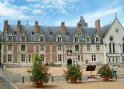 chateau of blois in the loire valley